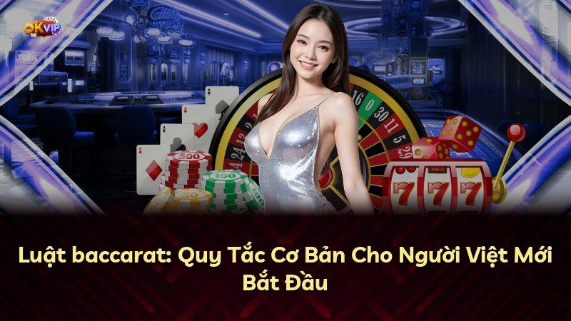 Luật baccarat: Quy Tắc Cơ Bản Cho Người Việt Mới Bắt Đầu